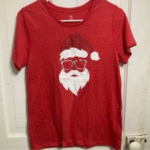 ⚡️ NWOT Womens Cool Santa tee size small